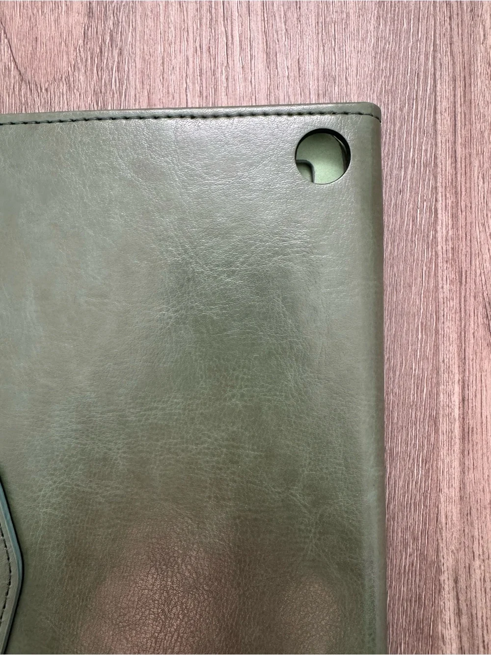 Universal 10” Tablet Folio Case Green Leather Stand Cover w/ Card Slots